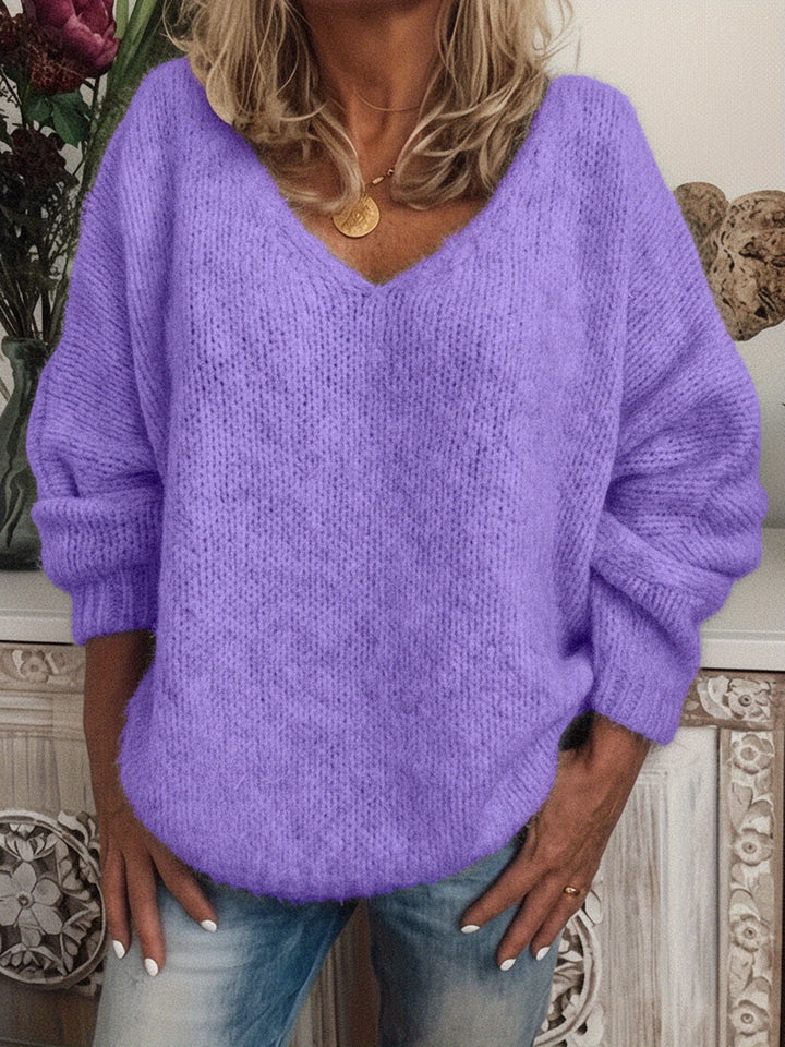 Christel | Casual V-Neck Autumn Jumper