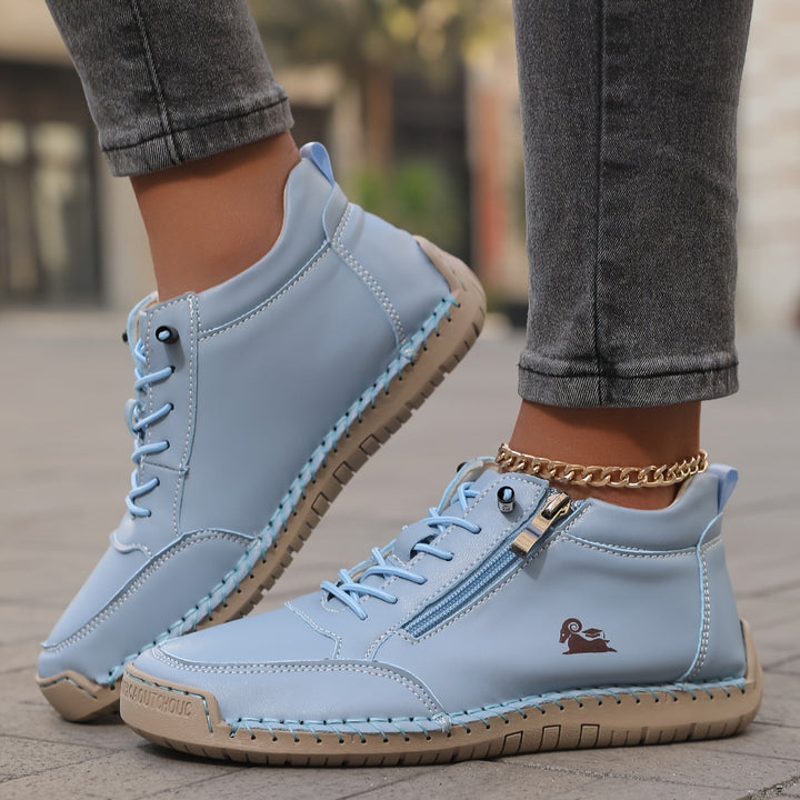 Mila – Comfortable Orthopaedic Trainers + Zip