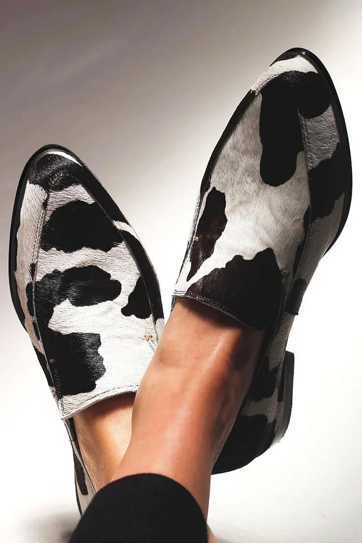 Becca™ | Cow Print Shoes