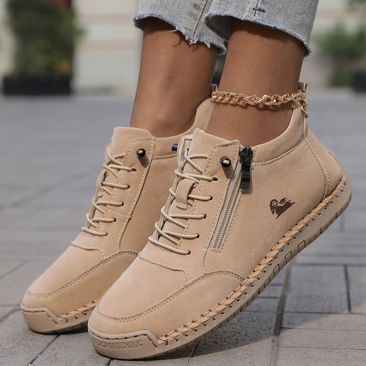 Mila – Comfortable Orthopaedic Trainers + Zip
