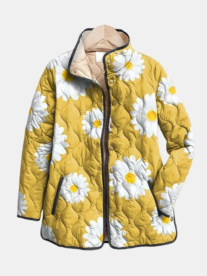 Élise Quilted Daisy Jacket