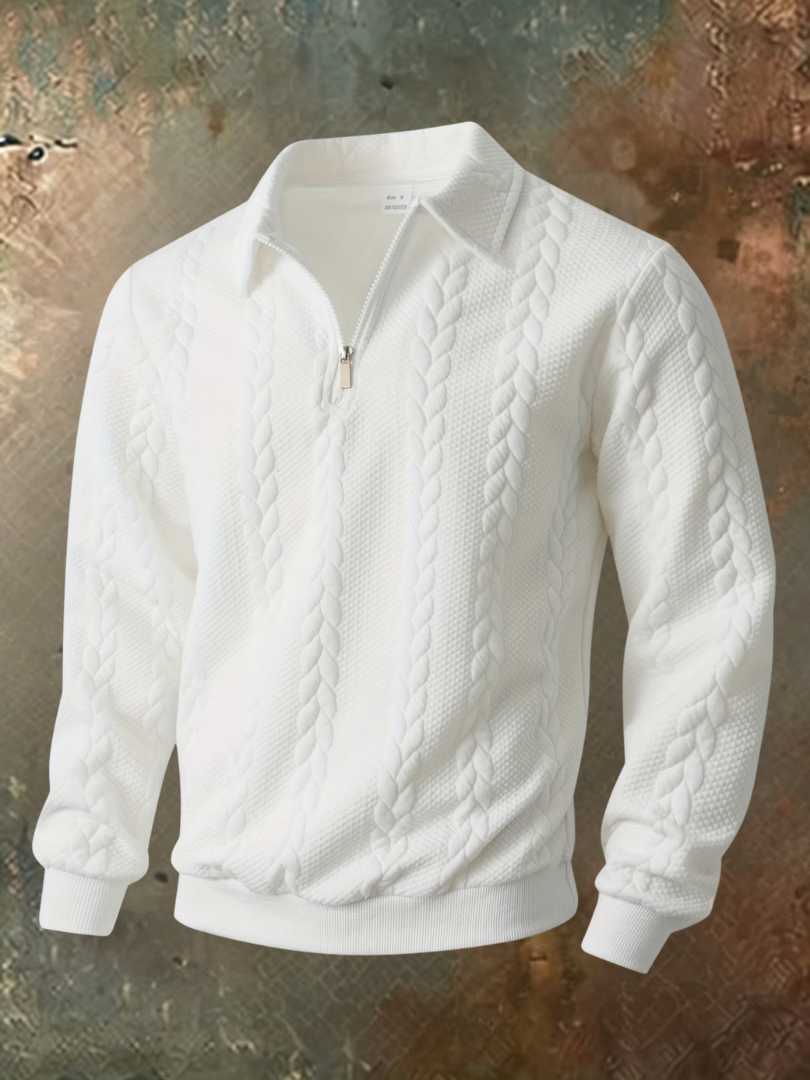 Julian | Stylish Men's Cable-Knit Jumper