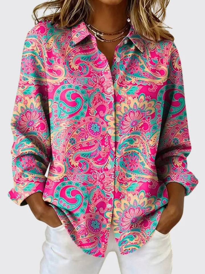 Ingeborg | Graceful Paisley Blouse