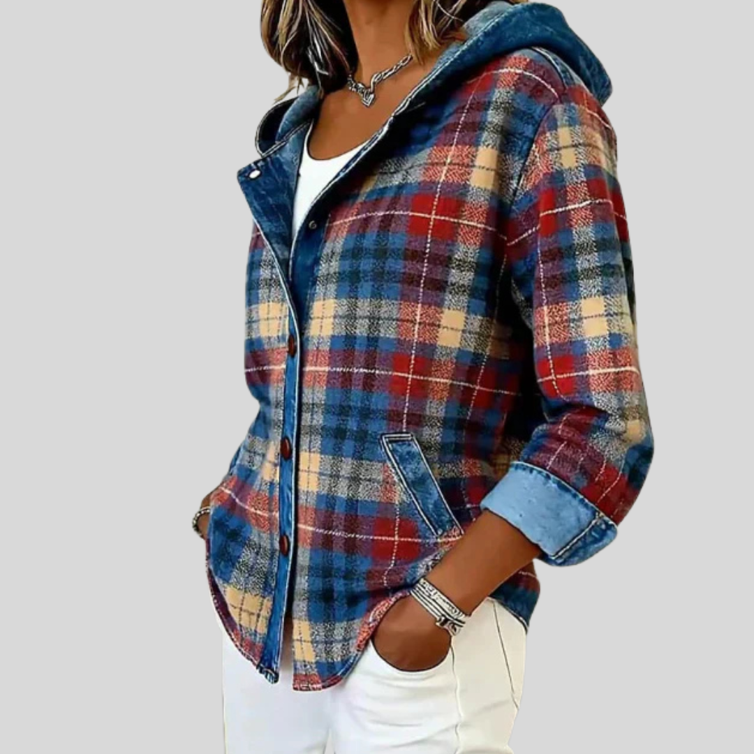 Hildred™ | Lined Check Shacket