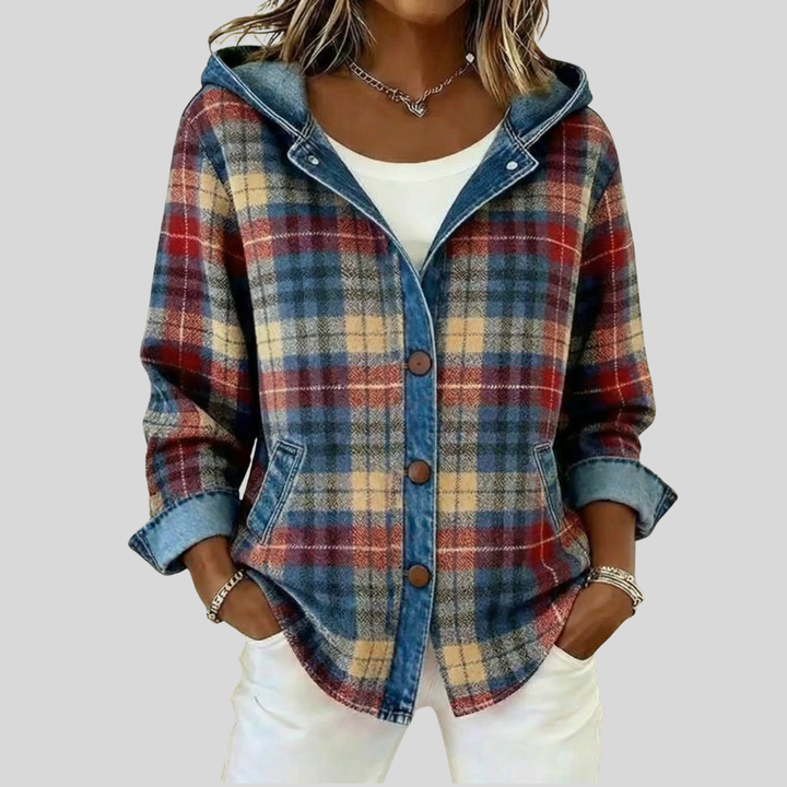 Hildred™ | Lined Check Shacket