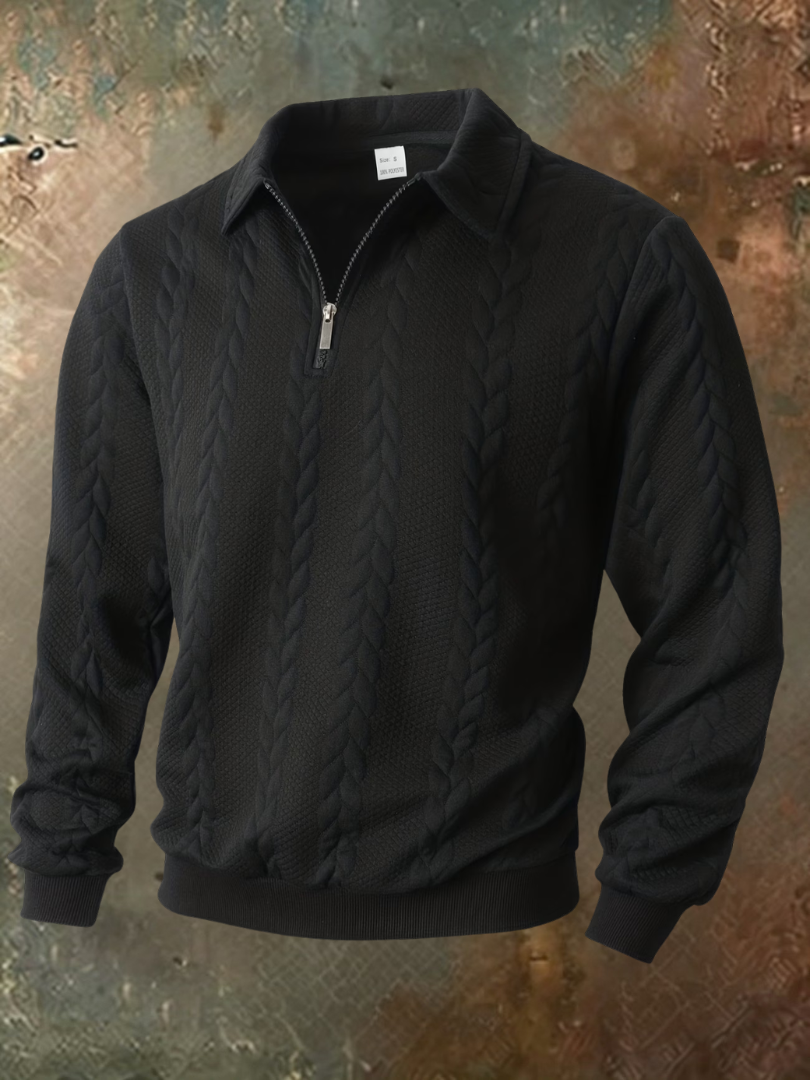 Julian | Stylish Men's Cable-Knit Jumper