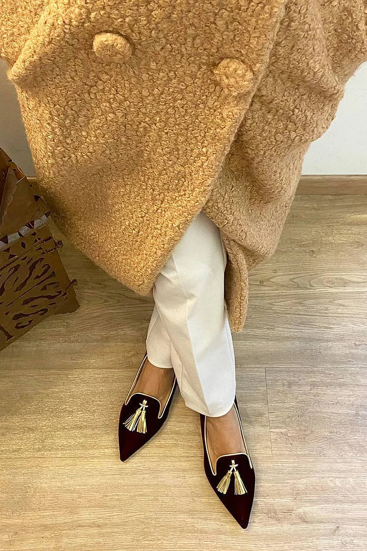 Portia™ | Boho Fringed Moccasins