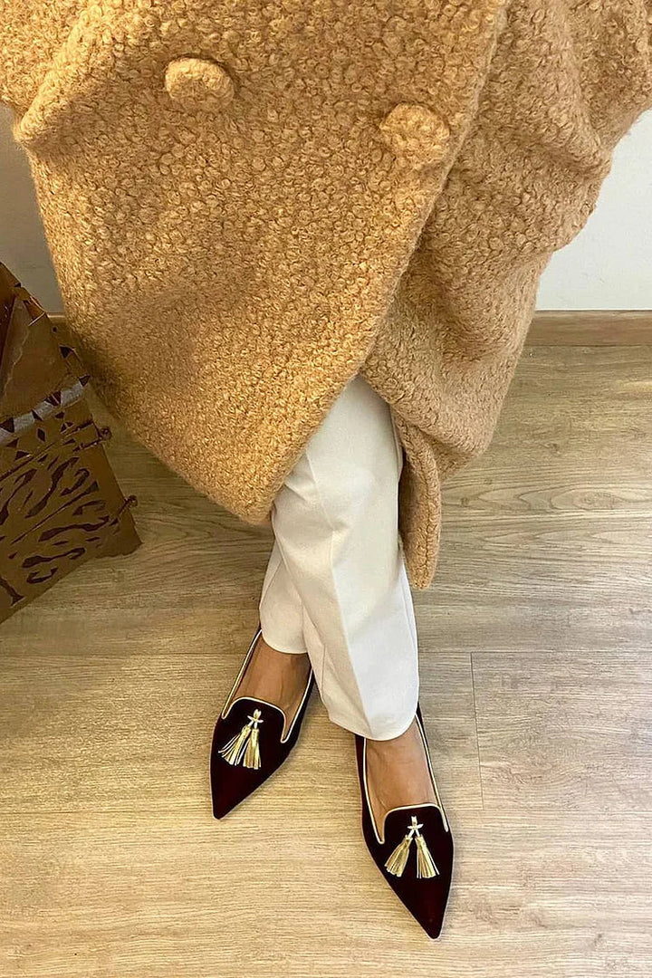 Portia™ | Boho Fringed Moccasins