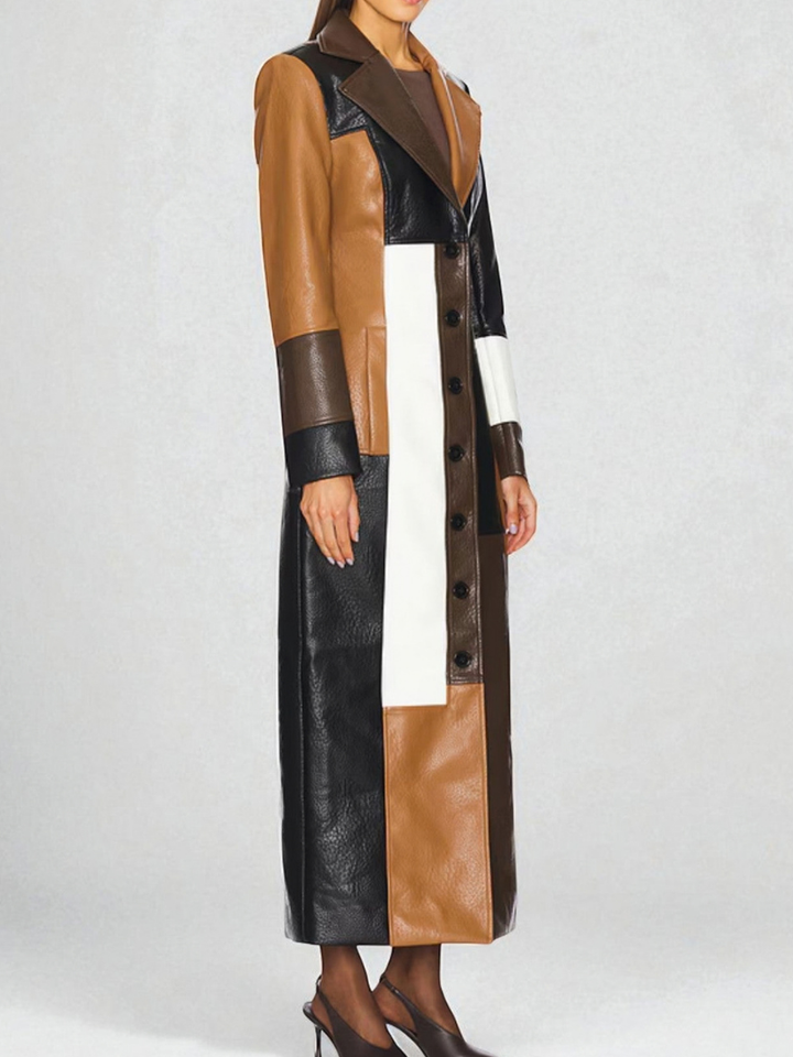Alizée | Mosaic Print Coat