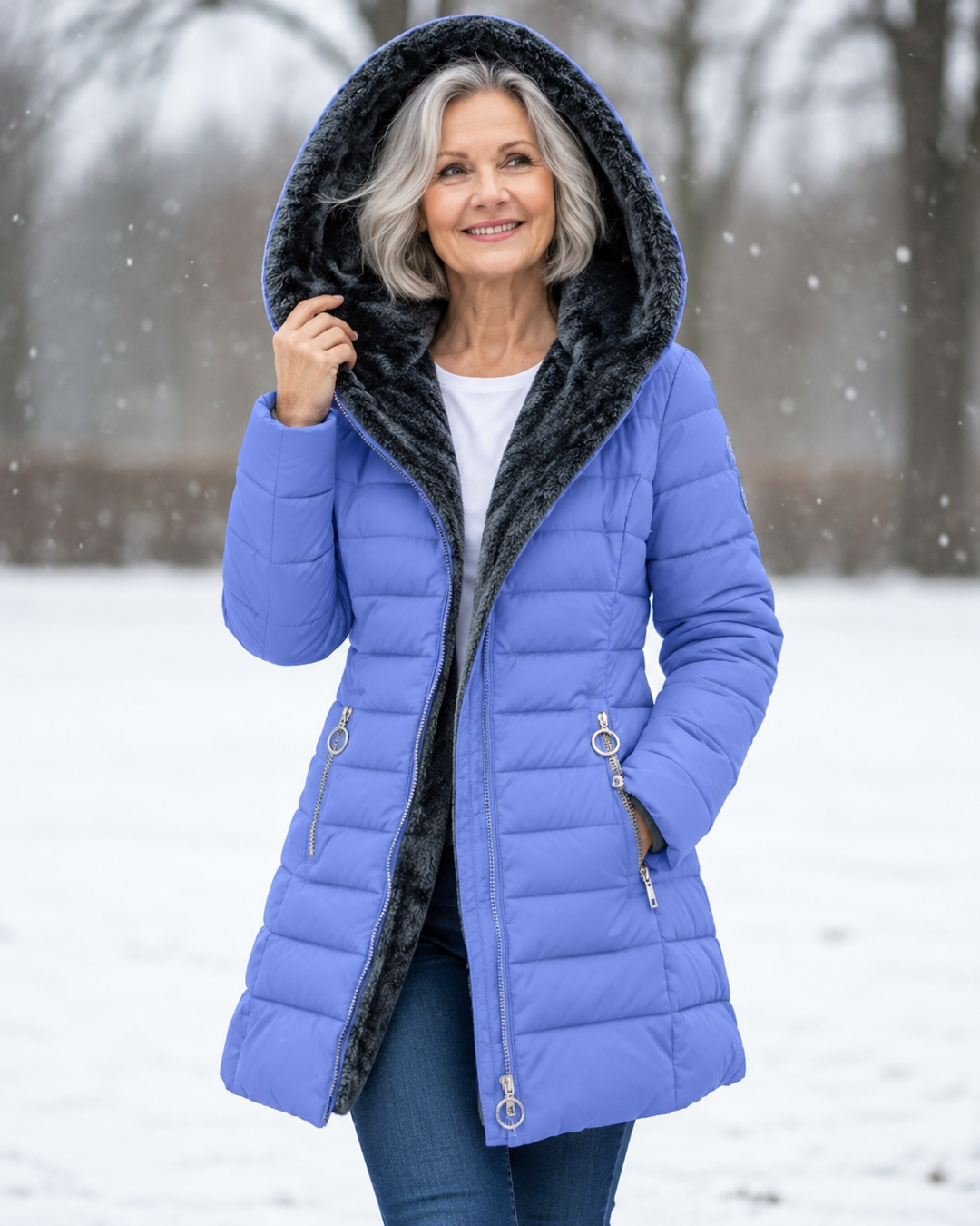 Warm Padded Hooded Winter Coat