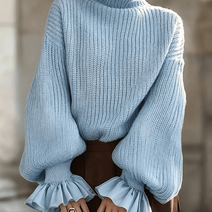 Roos | Casual Autumn Roll-Neck Jumper