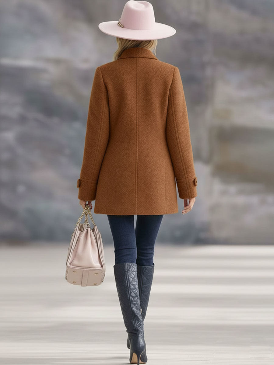 Rosalie | Vintage Pink Zip Fleece Jacket