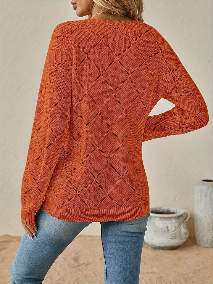 Isis | Casual V-Neck Jumper