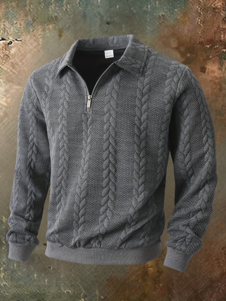 Julian | Stylish Men's Cable-Knit Jumper