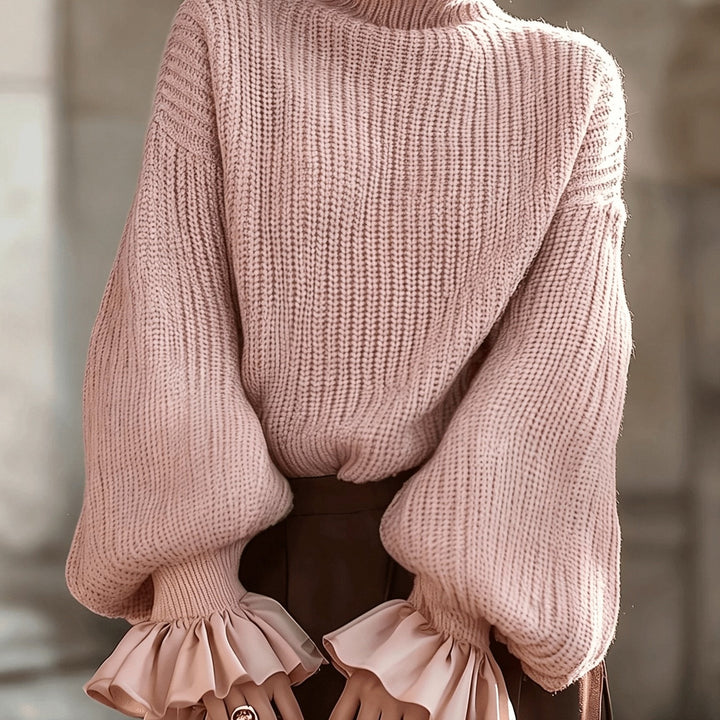 Roos | Casual Autumn Roll-Neck Jumper
