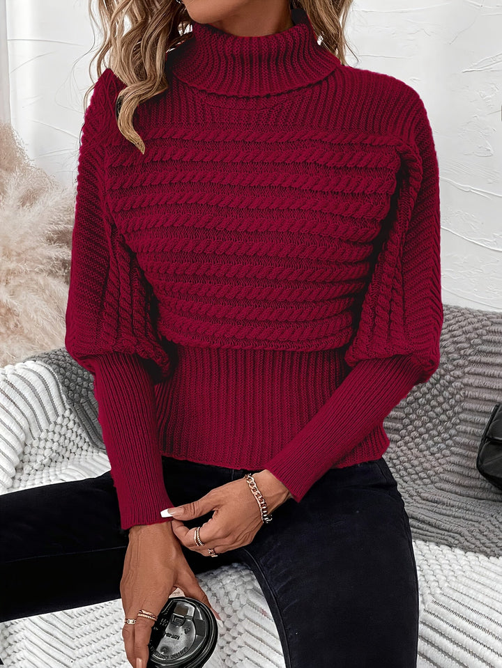 Dionne | Casual Autumn Roll-Neck Jumper