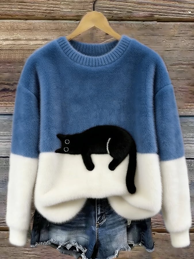 Elegant Cat Jumper