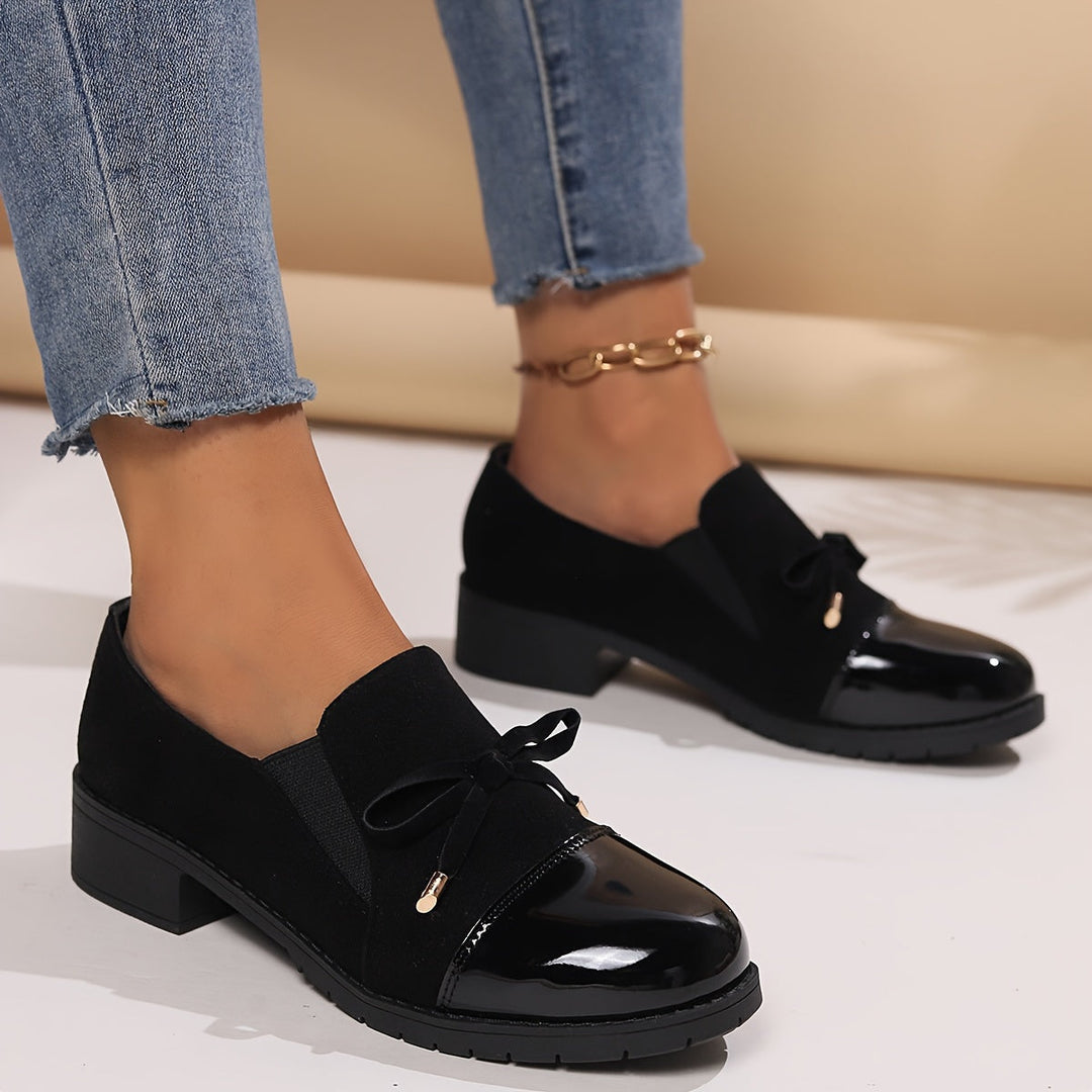 DELACROIX | Camille Comfortable Slip-Ons with Glossy Toe