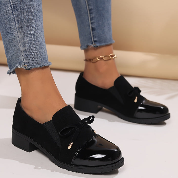 DELACROIX | Camille Comfortable Slip-Ons with Glossy Toe