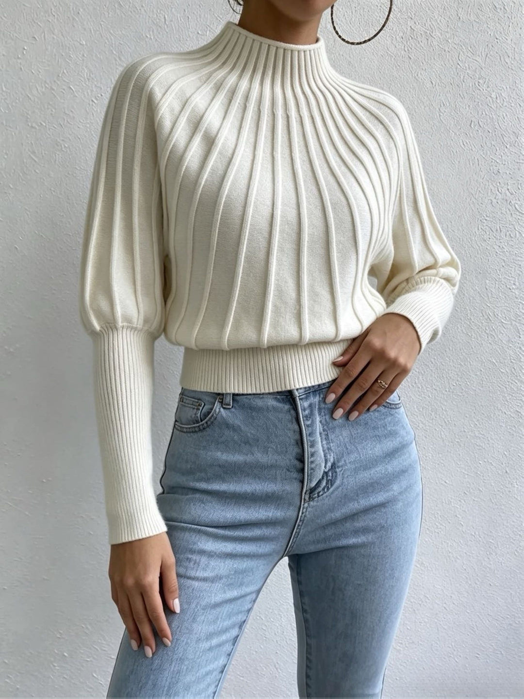 Luna | Casual Autumn Roll-Neck Jumper