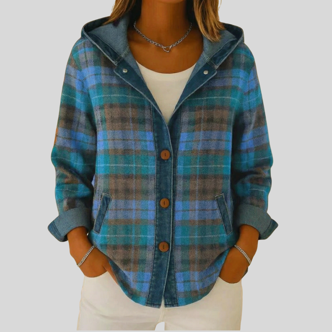 Bevlyn™ | Lined Check Shacket