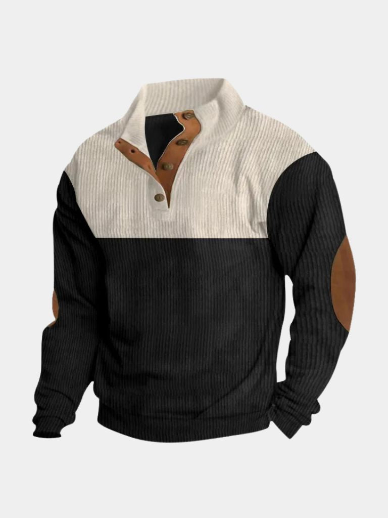 Argos | Men's Corduroy Roll-Neck Pullover
