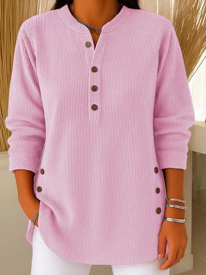 Mieke | Henley Button Tunic