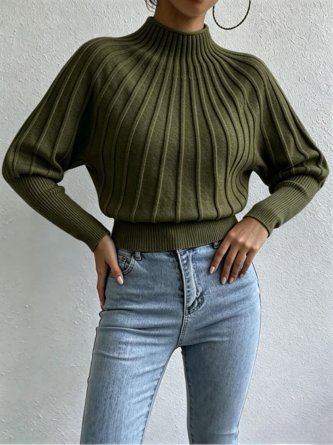 Luna | Casual Autumn Roll-Neck Jumper