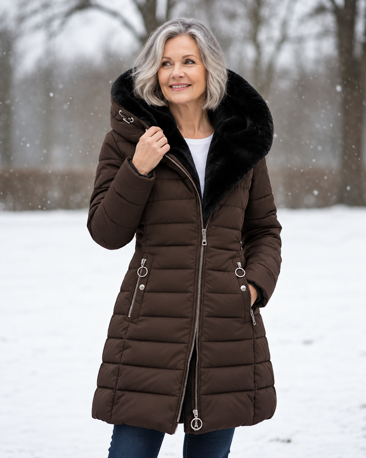 Warm Padded Hooded Winter Coat