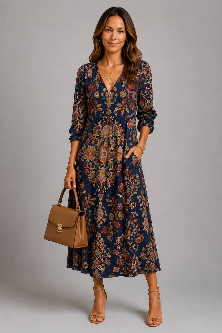 Autumn Rose Dress