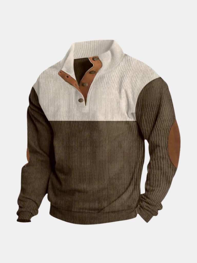 Argos | Men's Corduroy Roll-Neck Pullover