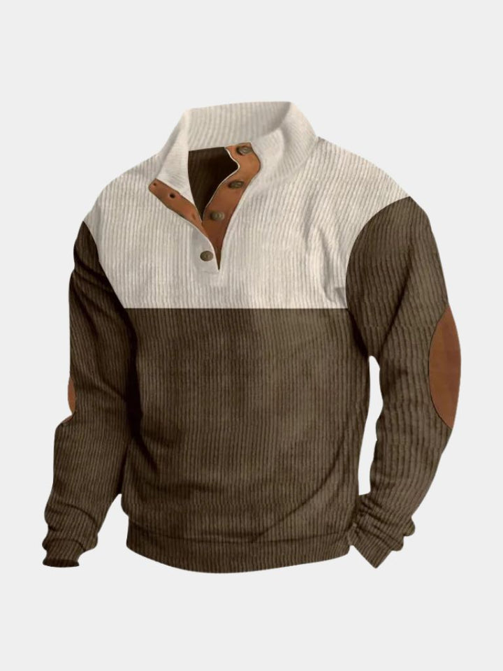 Argos | Men's Corduroy Roll-Neck Pullover