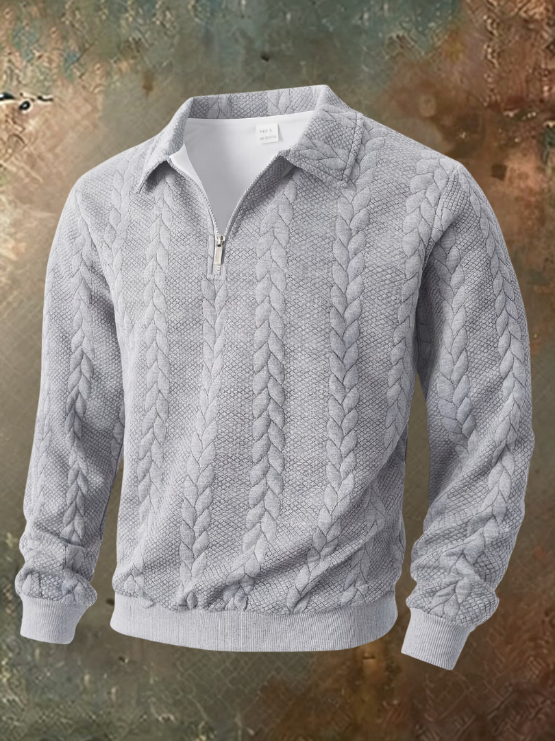 Julian | Stylish Men's Cable-Knit Jumper