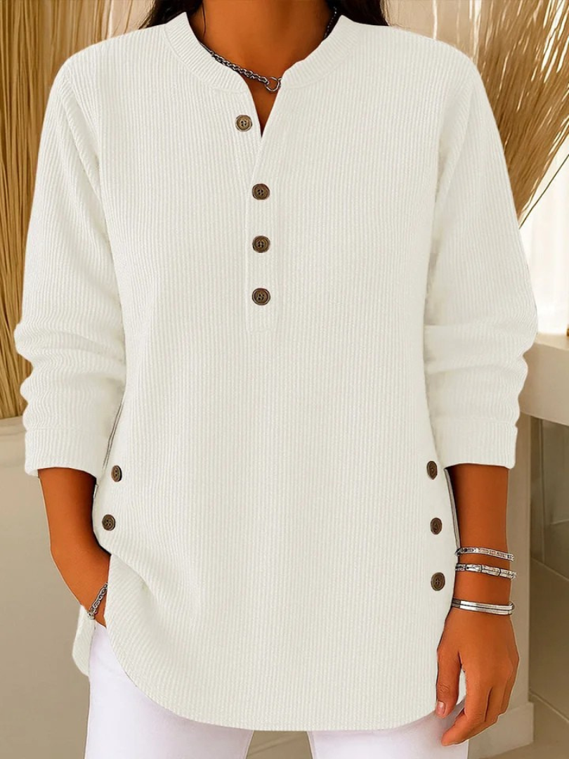Mieke | Henley Button Tunic