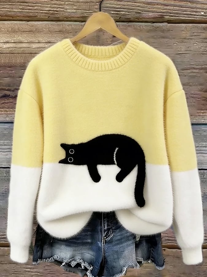 Elegant Cat Jumper