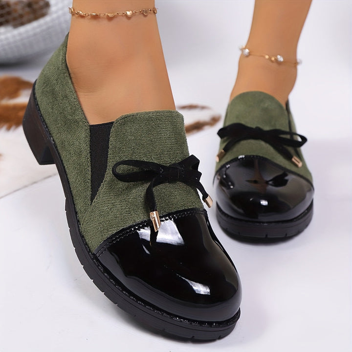 DELACROIX | Camille Comfortable Slip-Ons with Glossy Toe
