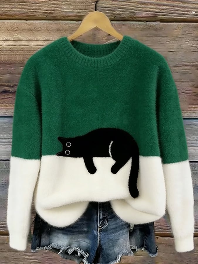 Elegant Cat Jumper