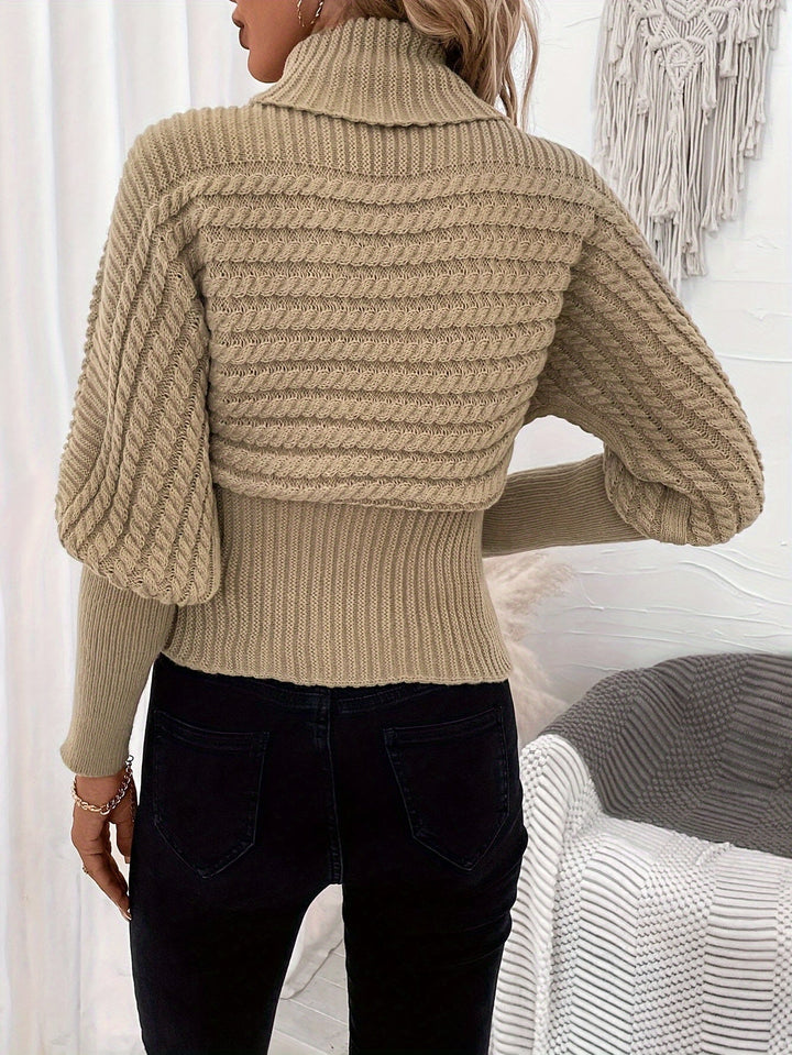 Dionne | Casual Autumn Roll-Neck Jumper