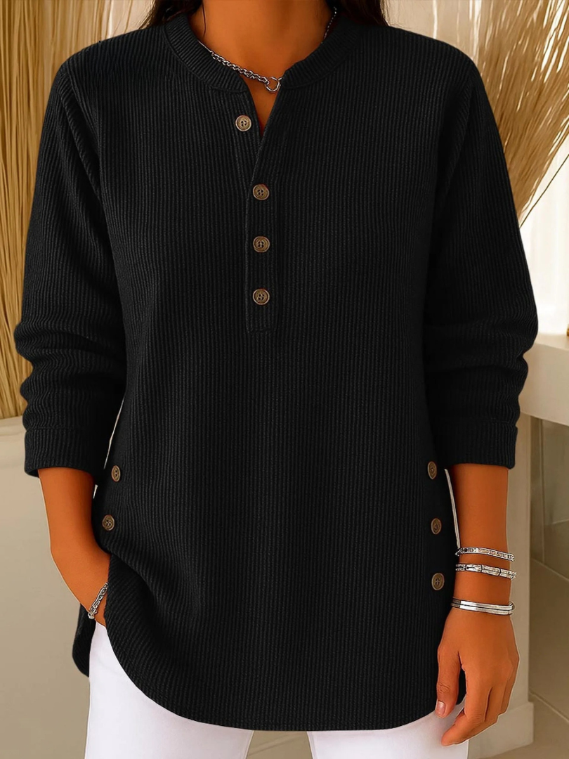 Mieke | Henley Button Tunic