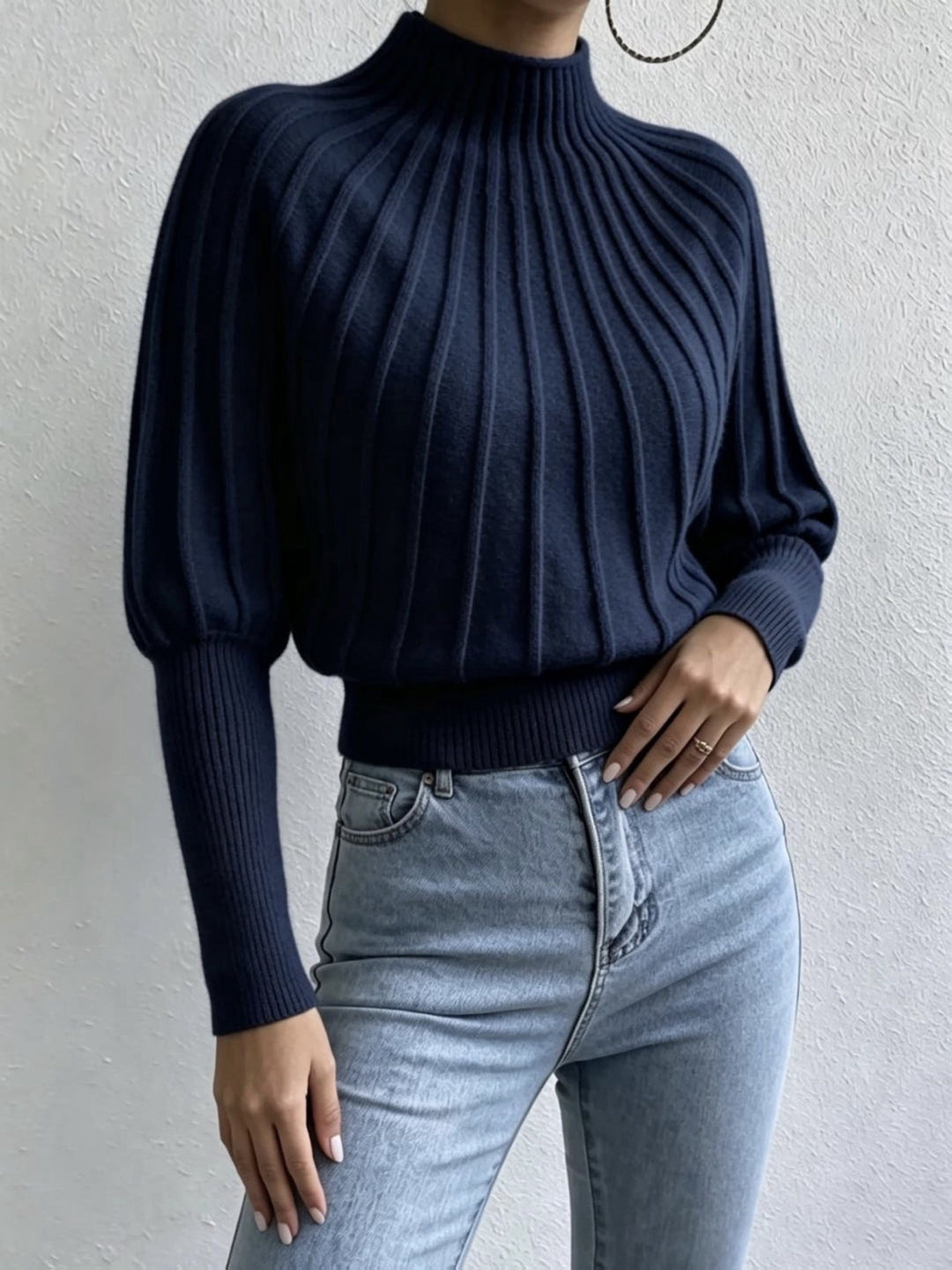 Luna | Casual Autumn Roll-Neck Jumper