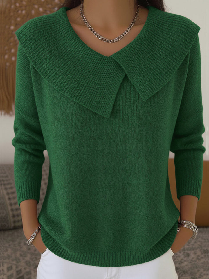 Josien | Warm Jumper with Soft Collar