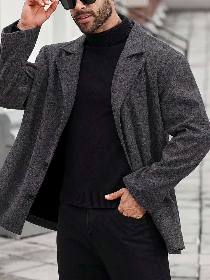 Krijn | Men's Herringbone Coat