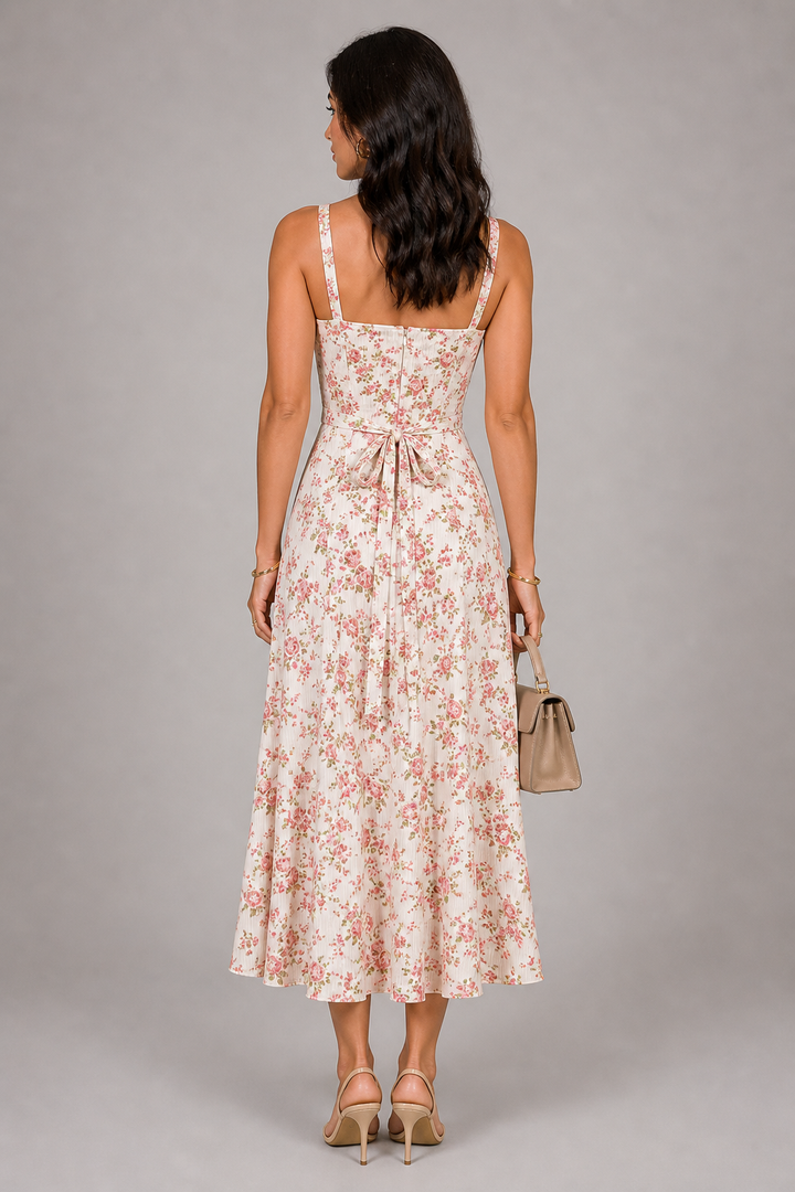 Rosé Meadow Dress