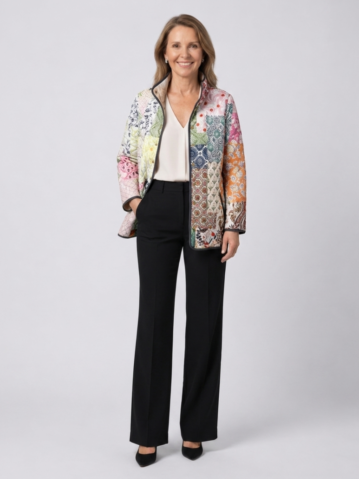 Florence Quilted Bohemian Patchwork Jacket