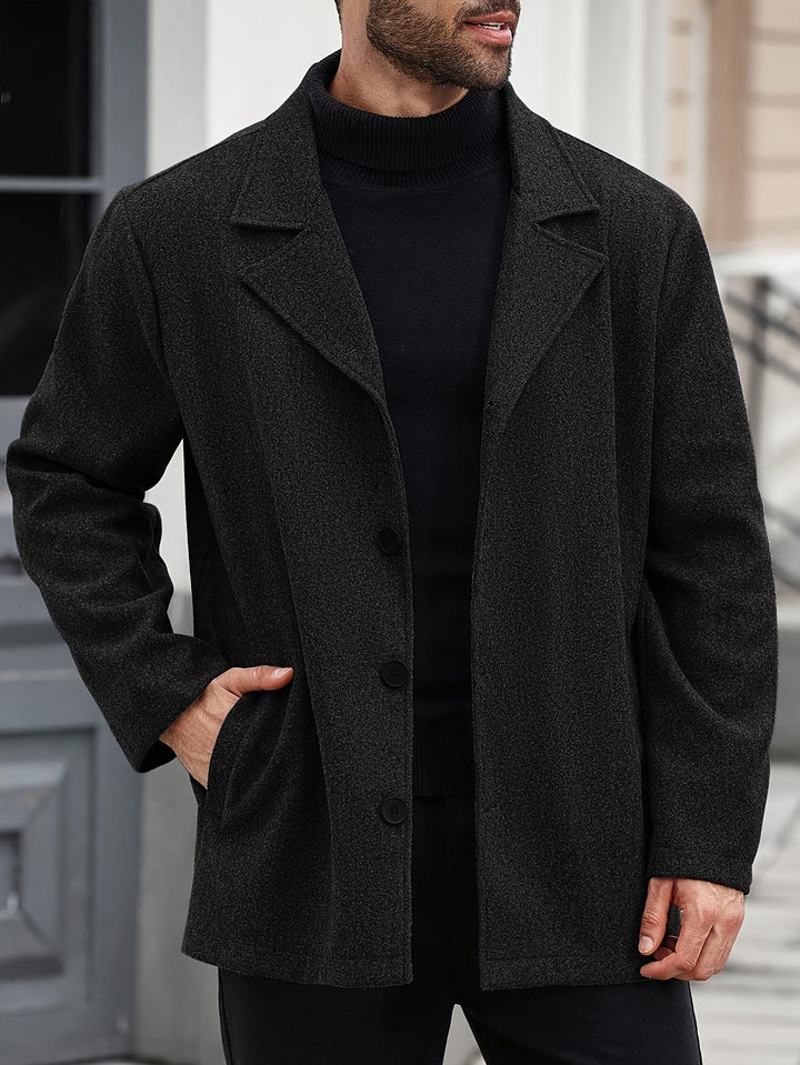 Krijn | Men's Herringbone Coat