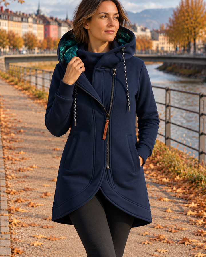 Aurélie | Warm Hooded Coat