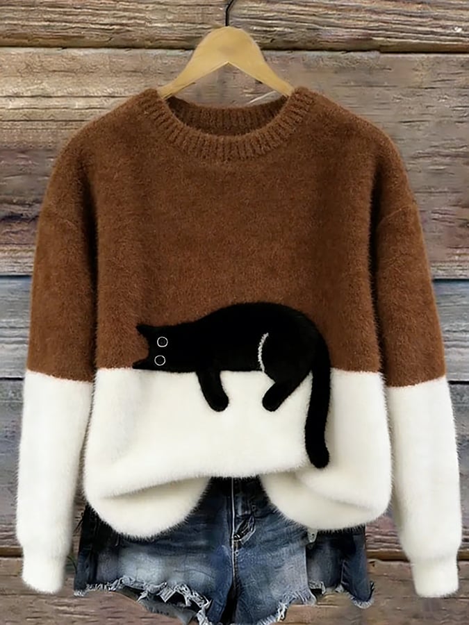 Elegant Cat Jumper