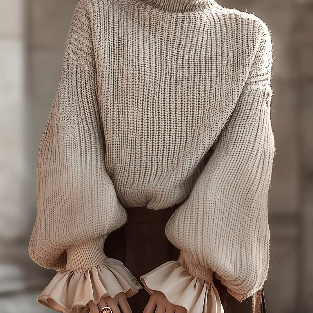 Roos | Casual Autumn Roll-Neck Jumper