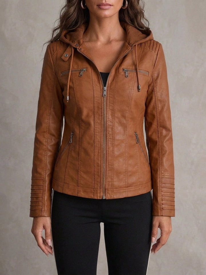 Durable and Elegant Leather Jacket