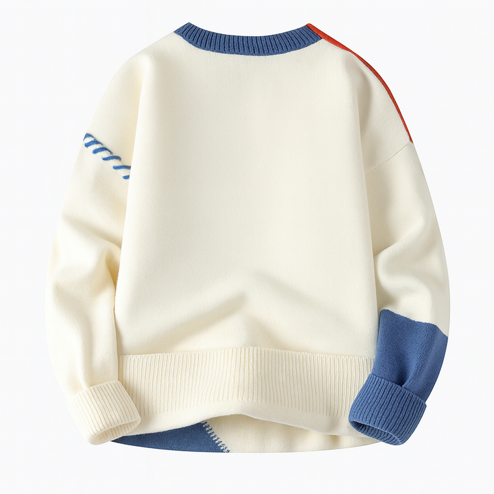 Arty Patch Sweater